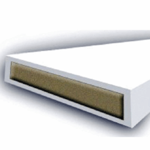 10x4mm Intumescent Seal Fire Only White 1050mm Length