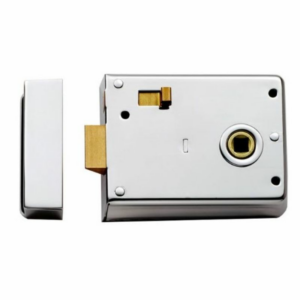RLE8043PC 105 x 81mm Rim Latch with Snib Polished Chrome