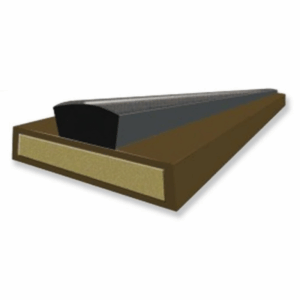 10x4mm Intumescent Fire & Smoke Seal Brown 1050mm Length