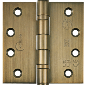 Eclipse 14841MAB - 102x102x3mm Grade 13 Ball Bearing Hinge Matt Antique Brass