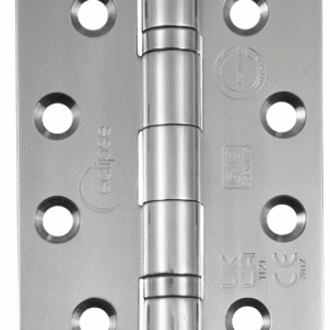 Eclipse 14853 - 102x76x3mm Grade 13 Ball Bearing Hinge Polished Stainless Steel (Pair)