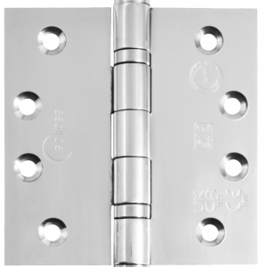 Eclipse 14875 - 102x102x3mm Grade 13 Ball Bearing Hinge Polished Stainless Steel