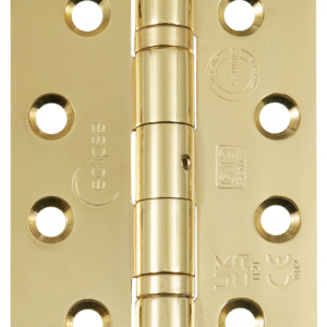 Eclipse 14882 - 102x76x3mm Grade 13 Ball Bearing Hinge Polished Brass (Pair)