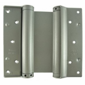 GROOM 200mm Liobex Double Action Spring Hinge Silver LDA08