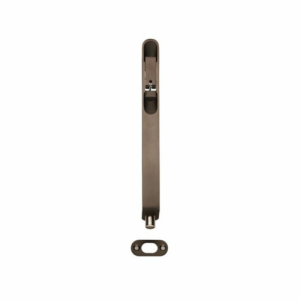 204x20mm Radiused Lever Action Flush Bolt Matt Bronze