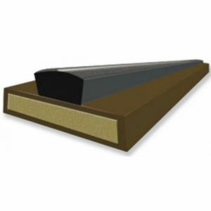 20x4mm Intumescent Fire & Smoke Seal Brown 1050mm Length