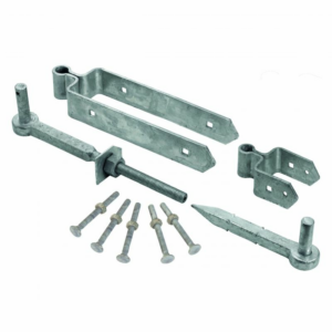 Heavy Fieldgate Hinge Set Galvanised 600mm