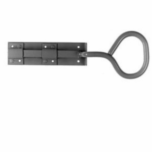 600x16mm Bow Handle Bolt Black