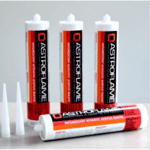 Intumescent Fire Acoustic Mastic Sealant White 310ml