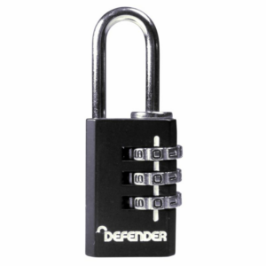 20mm Defender Diecast Combination Padlock