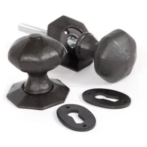 Anvil Octagonal Mortice/Rim Knob Beeswax 33228