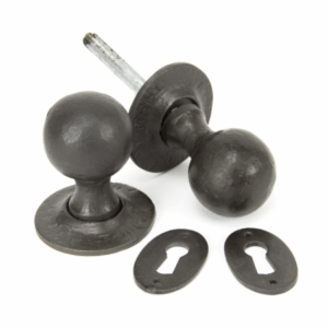 Anvil Round Mortice/Rim Knob Set Beeswax 33230