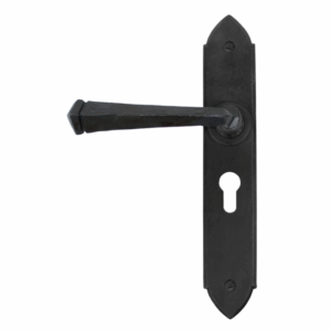 Anvil Gothic Euro Profile Lock Handle Set Beeswax 33269