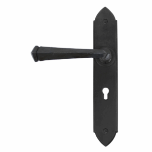 Anvil Gothic Lever Lock Handle Set Beeswax 33271