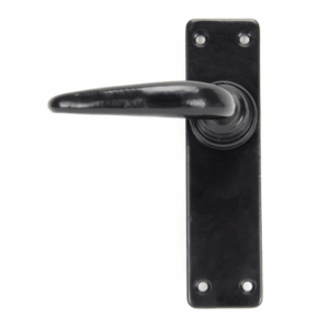 Anvil Smooth Lever Latch Handle Set Black 33317