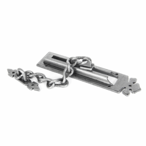 Anvil Door Security Chain Pewter 33381