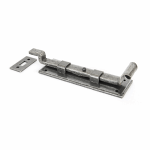 Anvil 150mm Cranked Fishtail Door Bolt Pewter 33662