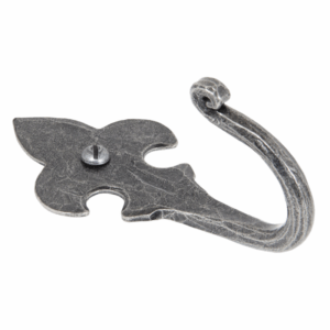 Anvil Hook Fleur-De-Lys Pewter 33722