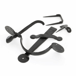 Anvil XL Medium Bean Thumb Latch Black 33815