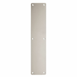 ZAS32RBSS 350x75x1.2mm Radius Corner Finger Plate Stainless Steel