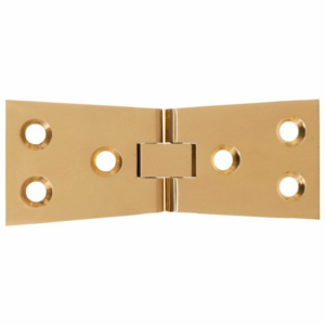Eclipse 14668 - 38x102mm Counter Flap Hinge Polished Brass (Pair)