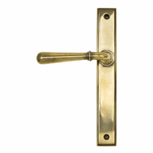 Anvil Newbury Slimline Lever Latch Furniture Aged Brass 45429