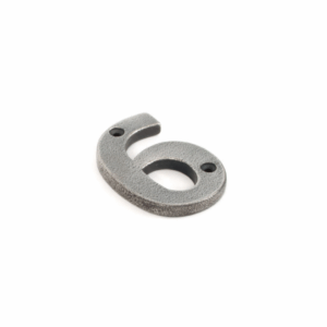 Anvil Numeral 6 Antique Pewter 83736