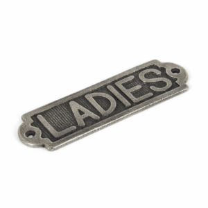 Anvil Ladies Sign Pewter 83685