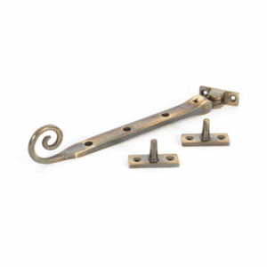 Anvil 200mm Cast Monkeytail Casement Stay Aged Brass 83567