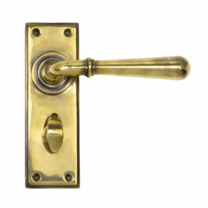Anvil Newbury Lever Bathroom Furniture Aged Brass 91416