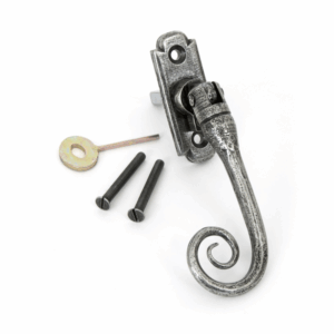Anvil Monkeytail Espagnolette Left Hand Pewter 33620