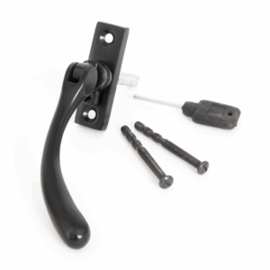 Anvil Slim Peardrop Espagnolette Right Hand Black 33332