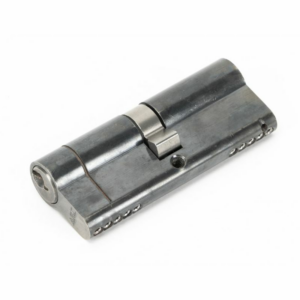 45830 Anvil 80mm Euro Profile Double Cylinder Keyed Alike Pewter