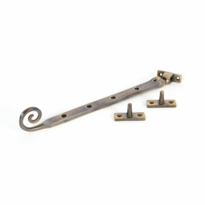 Anvil 250mm Cast Monkeytail Casement Stay Aged Brass 83568