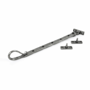 Anvil 300mm Handmade Shepherds Crook Casement Stay Pewter 33607