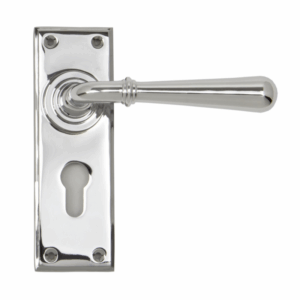 Anvil Newbury Euro Lever Lock Furniture Polished Chrome 91424
