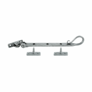 Anvil 200mm Handmade Shepherds Crook Casement Stay Pewter 33605