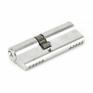 46256 Anvil 80mm Offset Euro Profile Double Cylinder Keyed Alike Satin Chrome