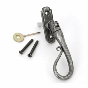 Anvil Shepherds Crook Espagnolette Left Hand Pewter 33603