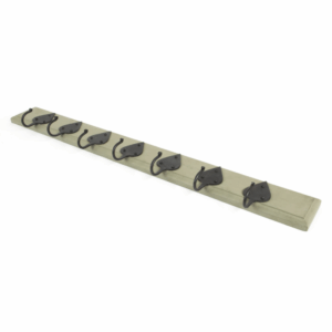 Anvil Cottage Coat Rack Olive Green 83747
