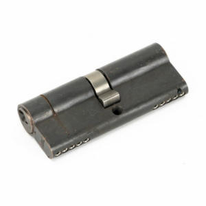 45808 Anvil 80mm Euro Profile Double Cylinder Aged Bronze
