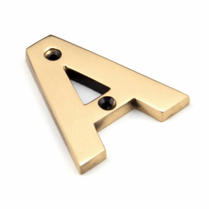 Anvil Letter A Polished Bronze 92031A