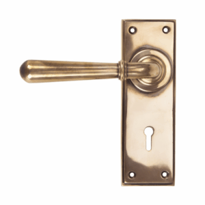 Anvil Newbury Lever Lock Furniture Polished Bronze 91919