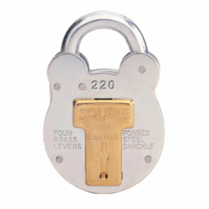 38mm Squire Old English Galvanized Padlock