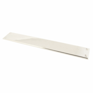 Anvil 300 x 65mm Art Deco Finger Plate Polished Nickel 45391