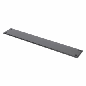 Anvil 300 x 65mm Art Deco Finger Plate Aged Bronze 45392