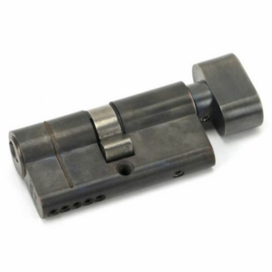 45840 Anvil 60mm Euro Profile Cylinder & Turn Aged Bronze