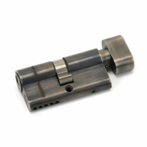45842 Anvil 60mm Euro Profile Cylinder & Turn Pewter