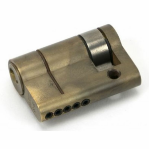 45883 Anvil 45mm Euro Profile Single Cylinder Aged Brass