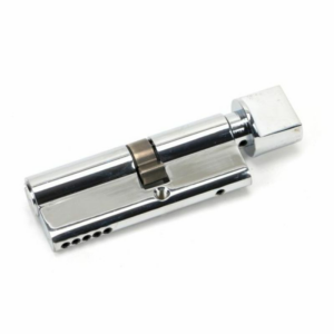 46261 Anvil 80mm Offset Euro Profile Cylinder & Turn Polished Chrome